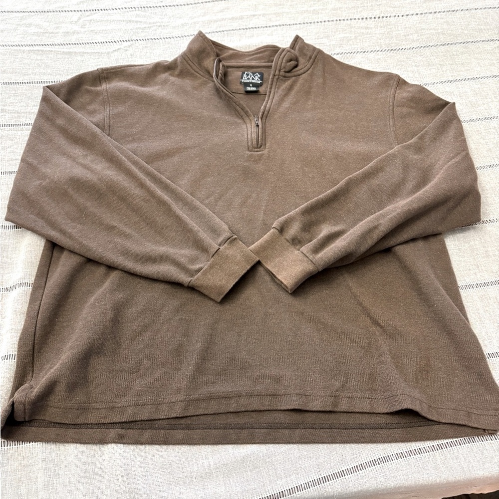 Jos A Bank quarter zip sweatshirt